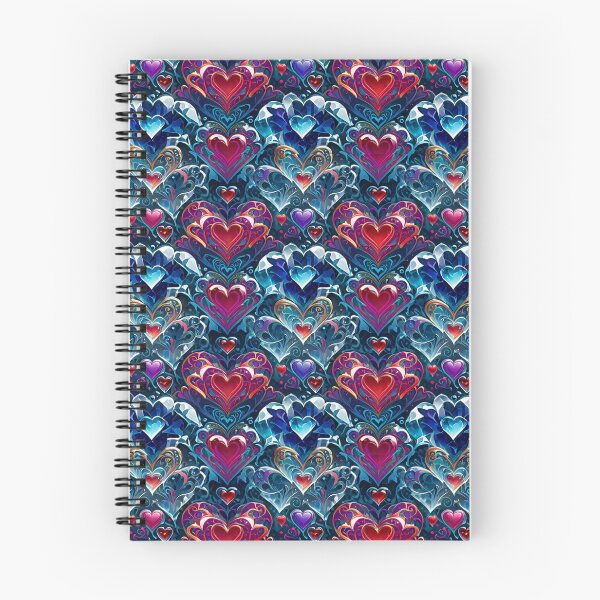 Item preview, Hearts and Ice Seamless Pattern designed and sold by Korral.