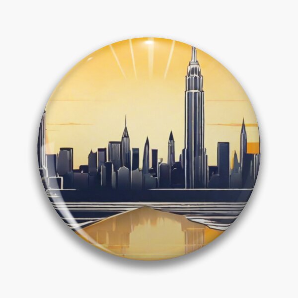 Item preview, Retro-Futuristic Skylines of Tomorrow designed and sold by drawbey.