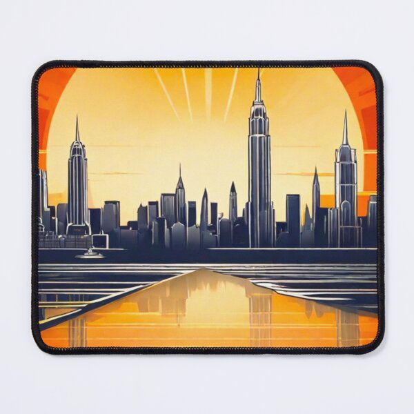 Item preview, Retro-Futuristic Skylines of Tomorrow designed and sold by drawbey.