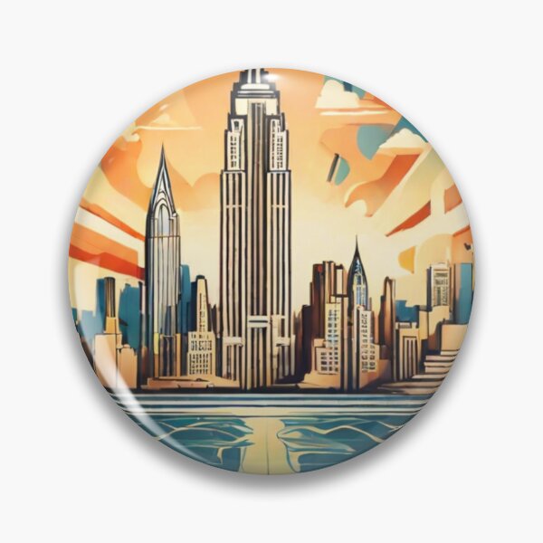 Item preview, Retro-Futuristic Skylines of Tomorrow designed and sold by drawbey.