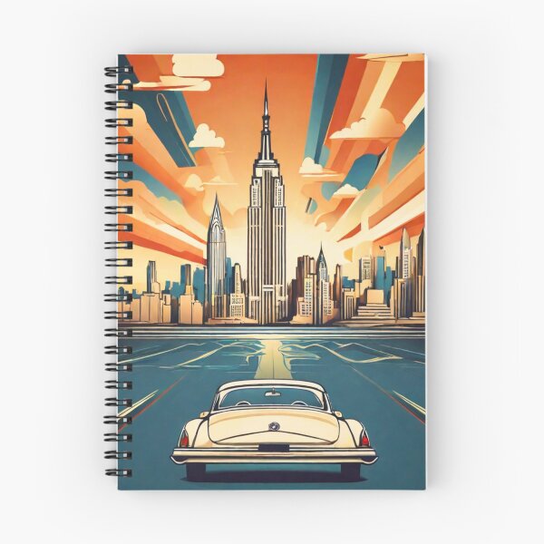 Item preview, Retro-Futuristic Skylines of Tomorrow designed and sold by drawbey.