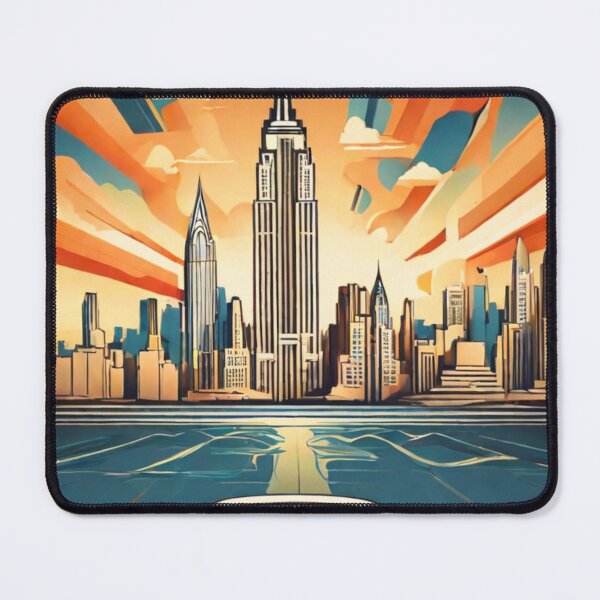Item preview, Retro-Futuristic Skylines of Tomorrow designed and sold by drawbey.