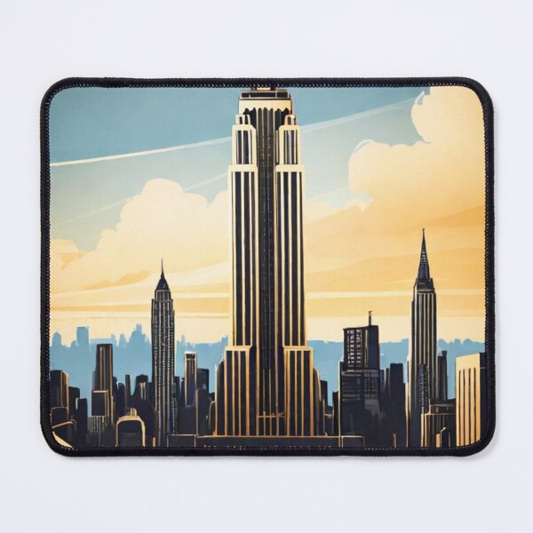 Item preview, Retro-Futuristic Skylines of Tomorrow designed and sold by drawbey.