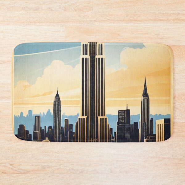 Item preview, Retro-Futuristic Skylines of Tomorrow designed and sold by drawbey.
