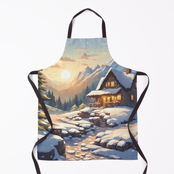 Item preview, Cozy Winter Cabin designed and sold by VeiledVision.