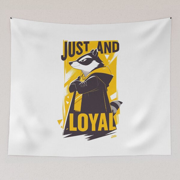 Item preview, Just and Loyal - Magical Badger - Fantasy designed and sold by Fenay Designs.