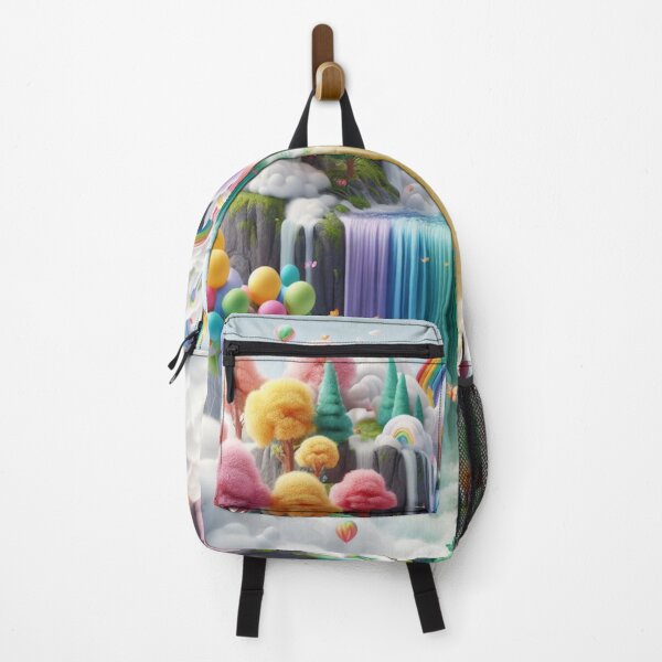 Item preview, Colorful waterfall with balloons designed and sold by Theudric.