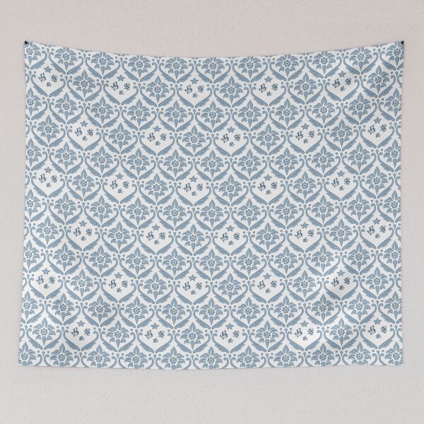 Item preview, Howard & Sons (H&S) Ticking – Blue 1 designed and sold by Maverick51.