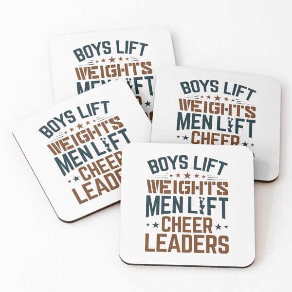 Item preview, Boys Lift Weights Men Lift Cheerleaders designed and sold by jaygo.