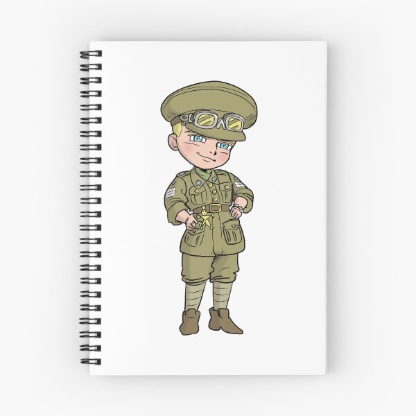 Item preview, Chibi Sergeant Edwin Vipond designed and sold by VikkiComics.
