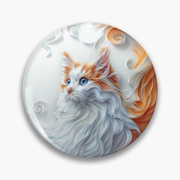 Item preview, Ethereal Whiskers: The Quilled Majesty designed and sold by palmyst.