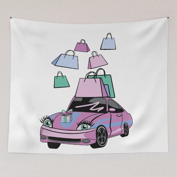 Item preview, Shopping Car Bumper designed and sold by Printable-Cutie.