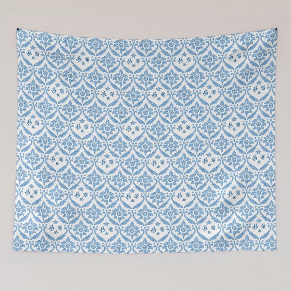 Item preview, Howard & Sons (H&S) Ticking – Blue 3 designed and sold by Maverick51.