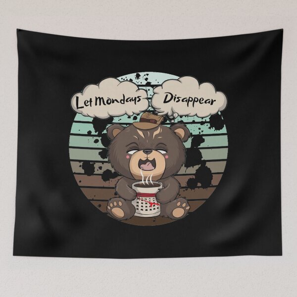 Item preview, Let mondays disappear designed and sold by TomaszMaternia.