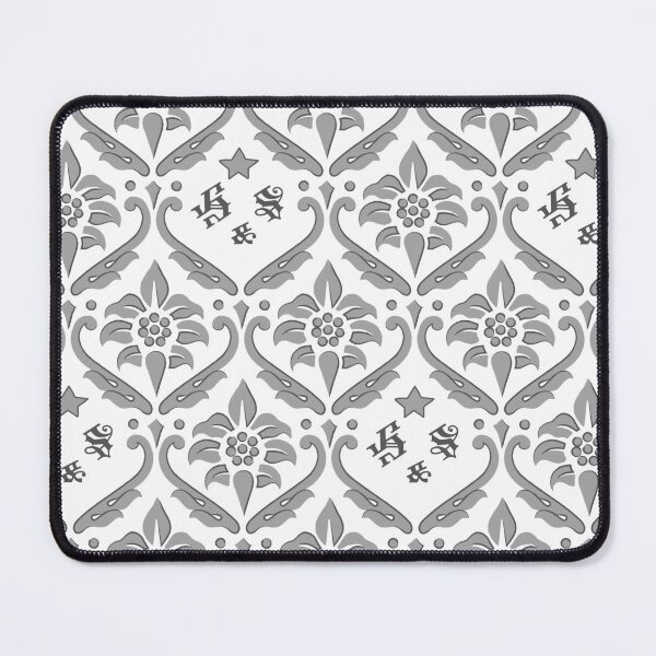 Item preview, Howard & Sons (H&S) Ticking – Grey 1 designed and sold by Maverick51.