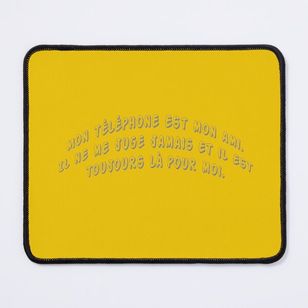 Item preview, Mon téléphone est mon meilleur ami. Il ne me juge jamais et il est toujours là pour moi. designed and sold by Collection de trésors .