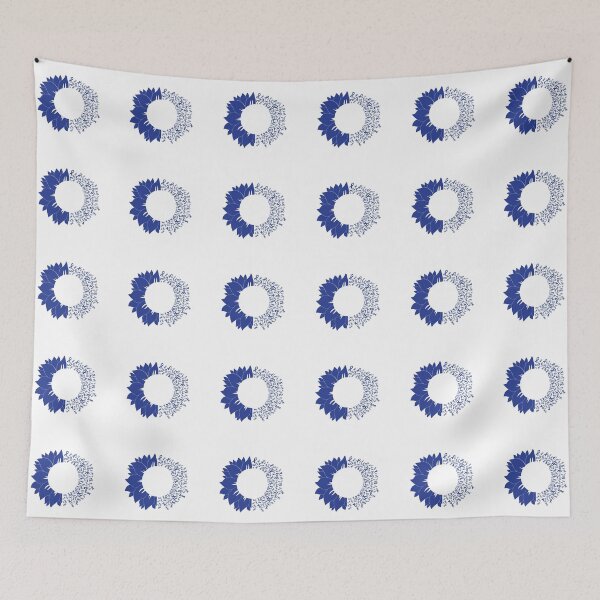 Item preview, Sunflower blue ribbon, Child abuse, blue Ribbon, child abuse ribbon, child abuse awareness designed and sold by BlueDiamond-19.