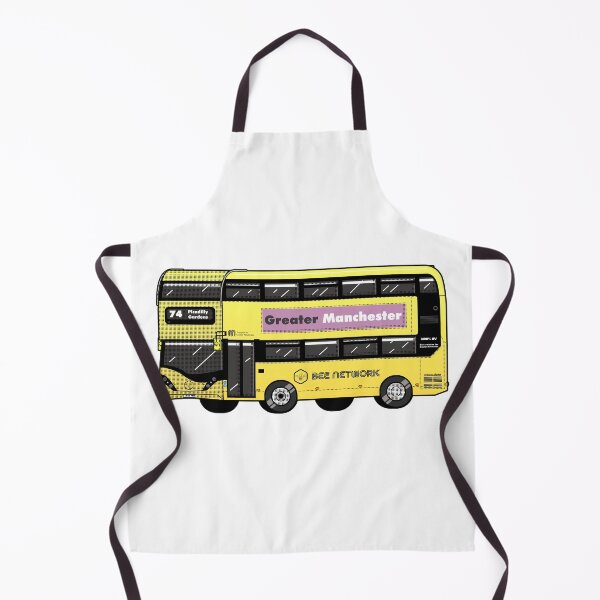 Item preview, Transport for Greater Manchester, Bee Network yellow bus designed and sold by jimmy-digital.