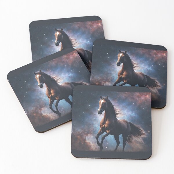 Item preview, Horse running in the galaxy designed and sold by kriskrispl.