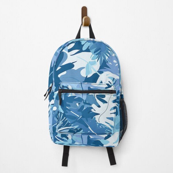 Item preview, Blue Seamless Camouflage pattern designed and sold by Vkinsify.