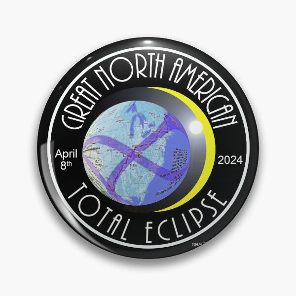 Item preview, Great North American Total Eclipse designed and sold by EyeMagined.