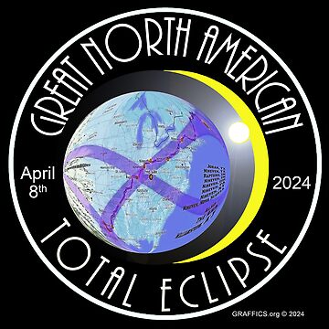 Artwork thumbnail, Great North American Total Eclipse by EyeMagined
