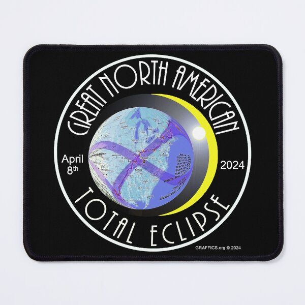 Item preview, Great North American Total Eclipse designed and sold by EyeMagined.