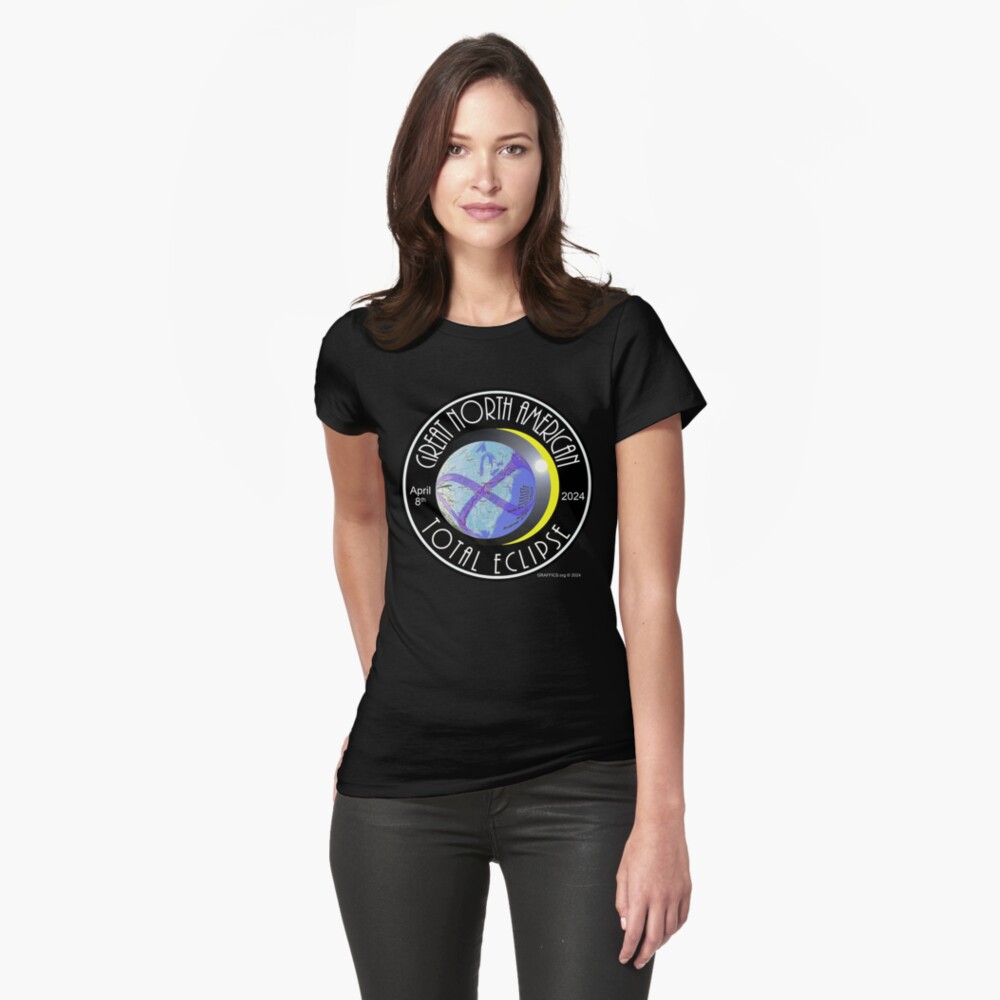 Item preview, Fitted T-Shirt designed and sold by EyeMagined.