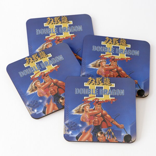 Item preview, Double Dragon 2 Cover designed and sold by Retr0Tshirts.