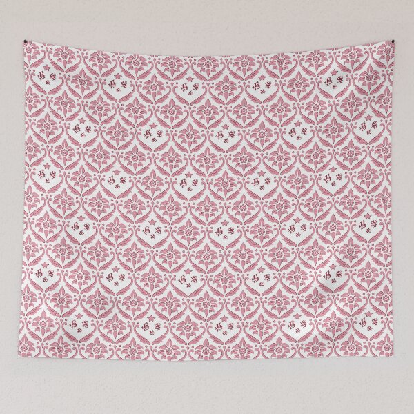 Item preview, Howard & Sons (H&S) Ticking – Salmon 2 designed and sold by Maverick51.