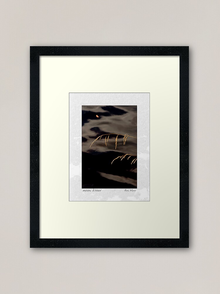 Alternate view of moon kisser Framed Art Print