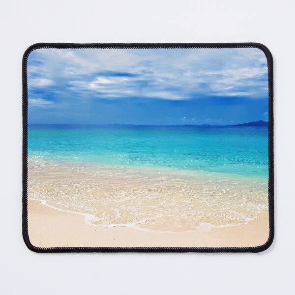 Item preview, Tropical Turquoise Blue Ocean, Maldives Island, Tropical Beach Waves designed and sold by newburyboutique.