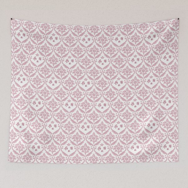 Item preview, Howard & Sons (H&S) Ticking – Salmon 1 designed and sold by Maverick51.