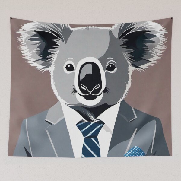 Item preview, Mr koala Bear Animal in Suits Fun Art Zoo Pals Animal Cutest T-Shirts designed and sold by sportsimpact.