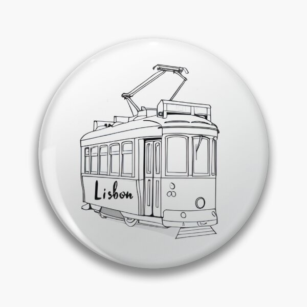 Item preview, Lisbon Vintage Tram Illustration designed and sold by YegMark.