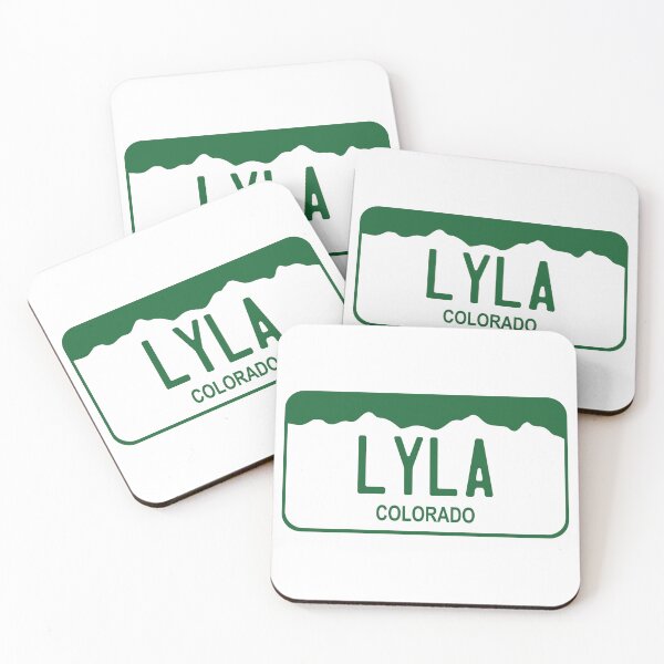 Item preview, Colorado License Plate - Lyla designed and sold by rracheell.