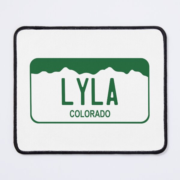 Item preview, Colorado License Plate - Lyla designed and sold by rracheell.