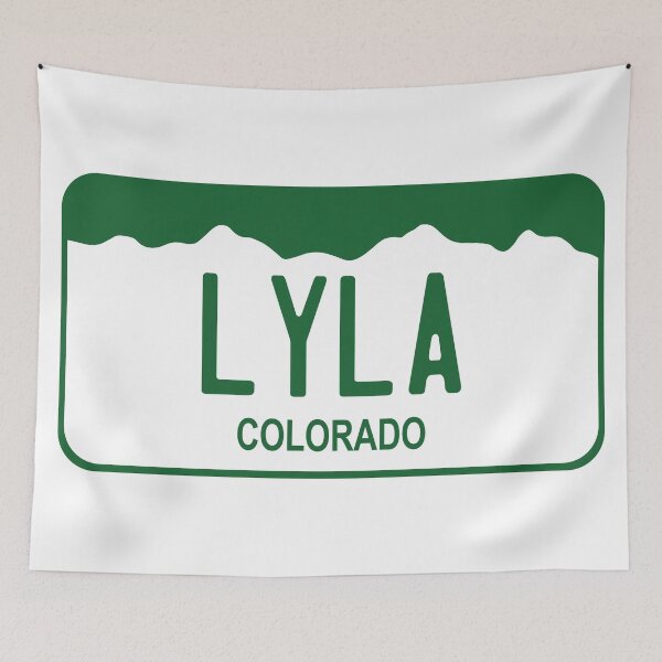 Item preview, Colorado License Plate - Lyla designed and sold by rracheell.