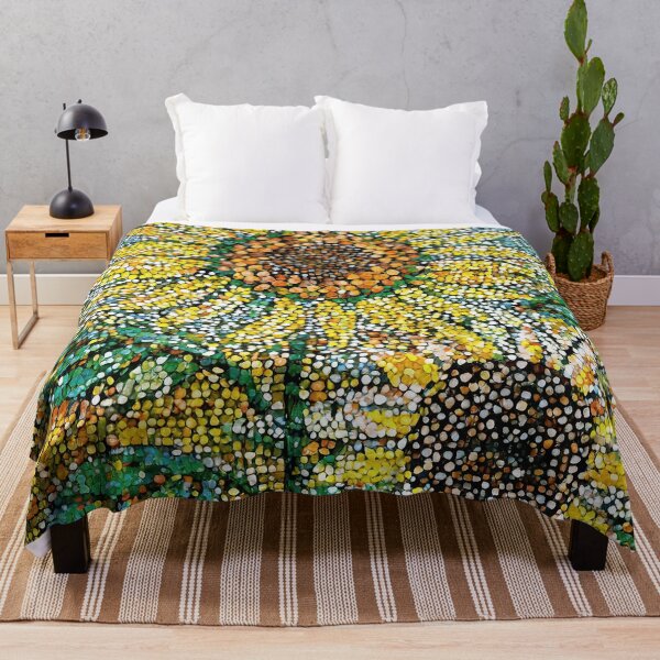 Artikelvorschau, Sonnenblumen-Blumenmosaik entworfen und verkauft von Careful Disorder.