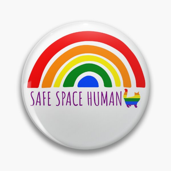Item preview, safe space human,mothers day,cat love lgbtq,kitten,cat lover,animals,cat lgbtq shirts,lgbtq flag,lesbian pride,ally,lgbtq stickers, designed and sold by JackyWdesings.