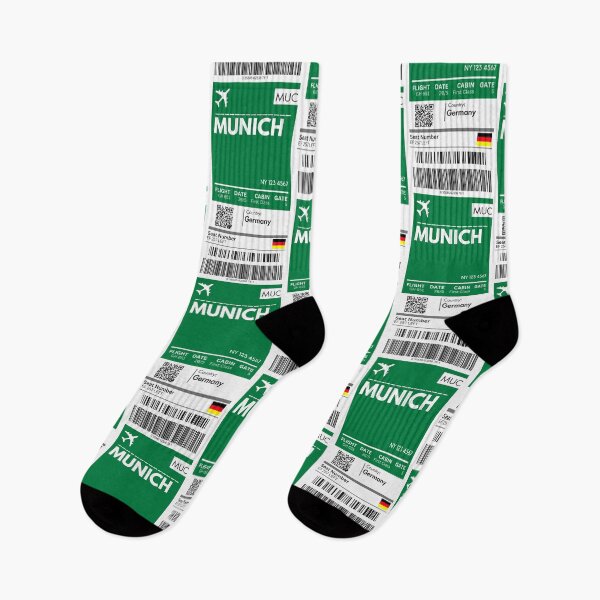 Item preview, Munich Airplane Boarding pass designed and sold by RoamInk.