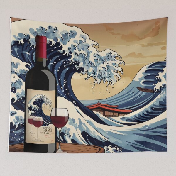 Item preview, Japan Wine designed and sold by ClaireArtHouse.