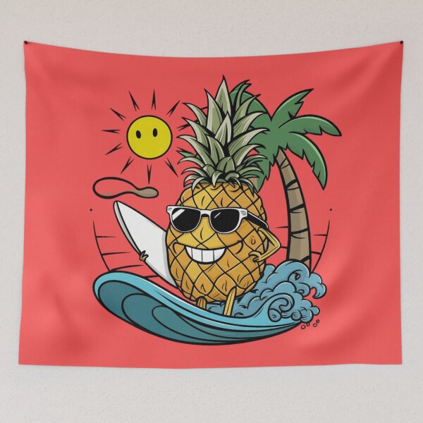 Item preview, Smiling Pineapple designed and sold by Azizullah Khan.
