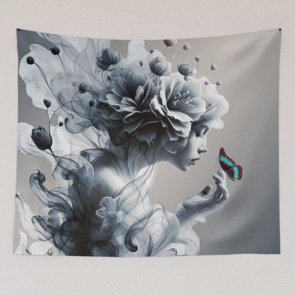 Item preview, Flowers Repose designed and sold by Vibranta Studio.
