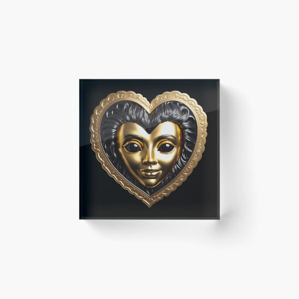 Item preview, Golden face designed and sold by MPDesign84.