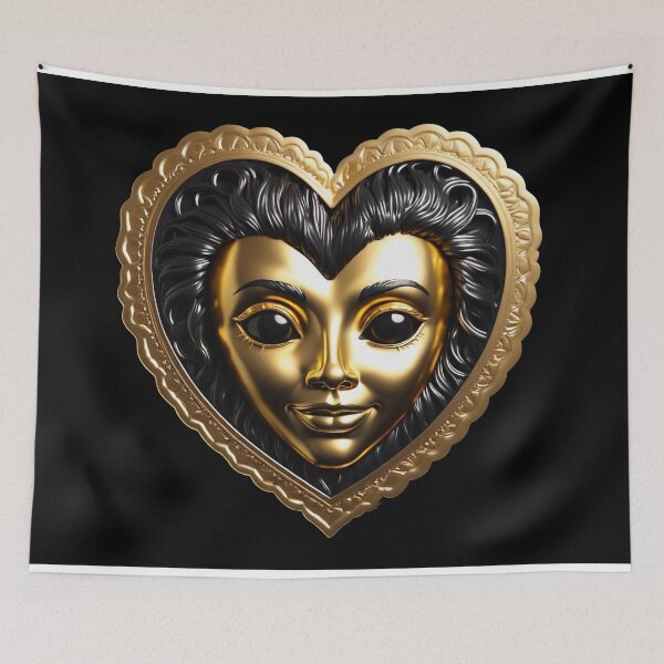 Item preview, Golden face designed and sold by MPDesign84.