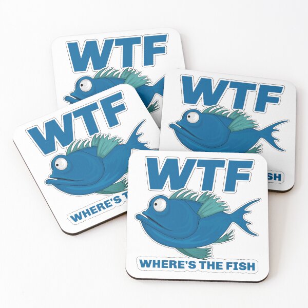 Item preview, WTF - Where's the Fish designed and sold by Wilcox PhotoArt.
