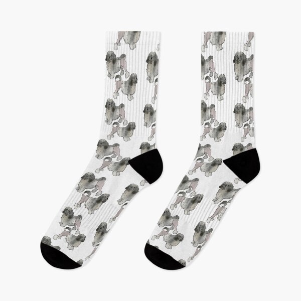 Item preview, Grey Löwchen dog art designed and sold by Yaragold.