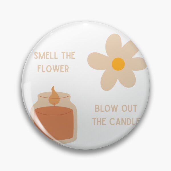 Item preview, Coping skill- flower candle breathing design designed and sold by ElisabethEllen.