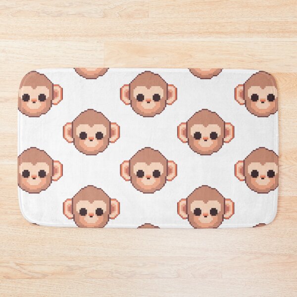 Item preview, Monkey pixel art - Retro vibe designed and sold by octoboobs.